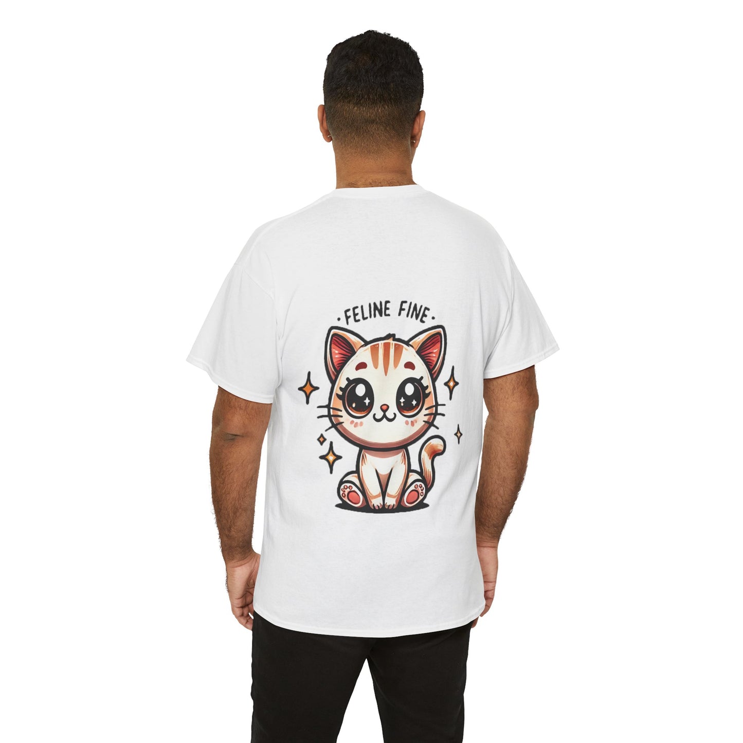 Feline Fine | Unisex Heavy Cotton Tee