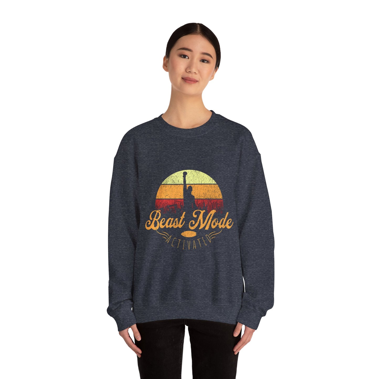 Beast Mode Activated | Unisex Heavy Blend™ Crewneck Sweatshirt