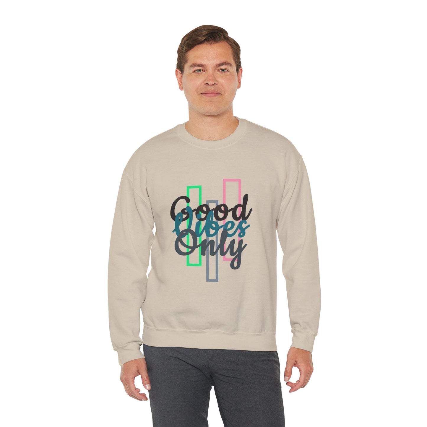 Good Vibes Only | Unisex Heavy Blend™ Crewneck Sweatshirt