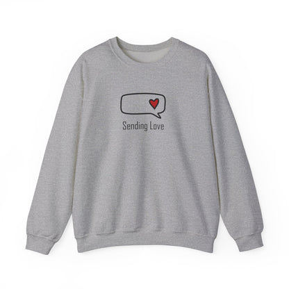 Sending Love_Unisex Heavy Blend™ Crewneck Sweatshirt