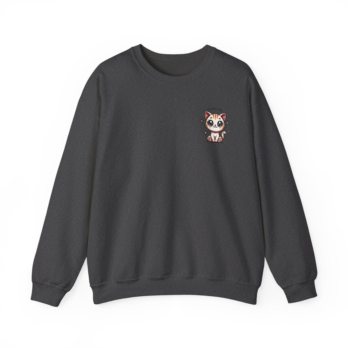 Feline Fine | Unisex Heavy Blend™ Crewneck Sweatshirt