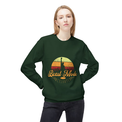 Beast Mode Activated | Unisex Midweight Softstyle Fleece Crewneck Sweatshirt