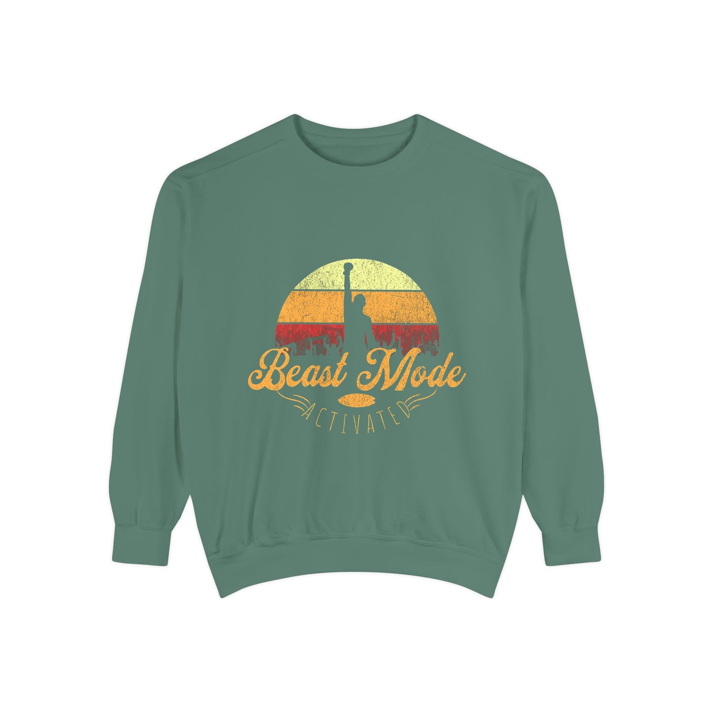 Beast Mode Activated | Unisex Garment-Dyed Sweatshirt