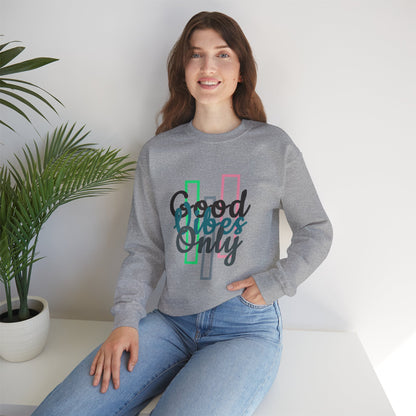 Good Vibes Only | Unisex Heavy Blend™ Crewneck Sweatshirt