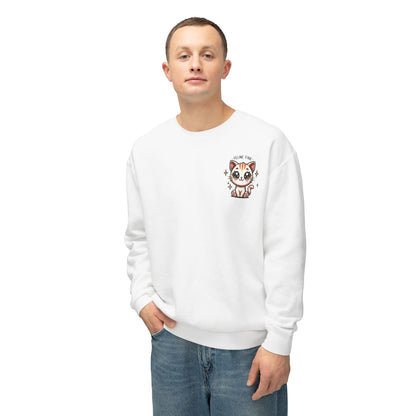 Feline Fine | Unisex Lightweight Crewneck Sweatshirt