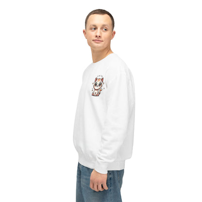 Feline Fine | Unisex Lightweight Crewneck Sweatshirt