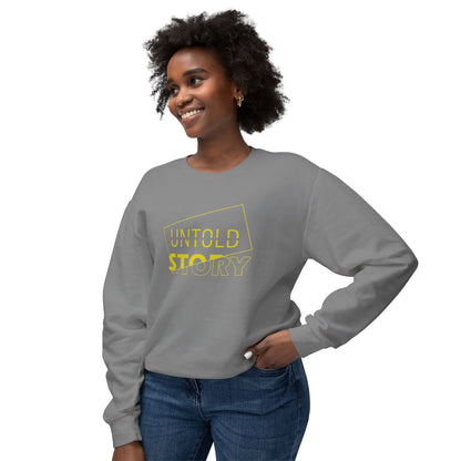 Untold Story_Unisex Lightweight Crewneck Sweatshirt