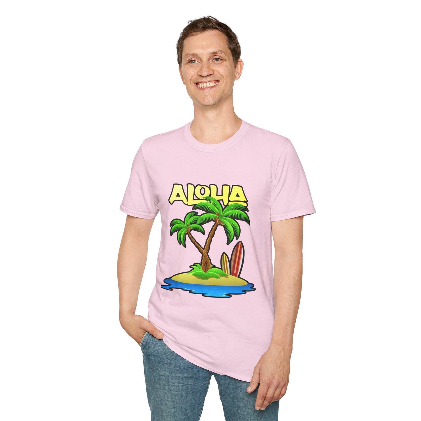 ALOHA | Unisex Softstyle T-Shirt