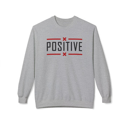 Positive_Unisex Midweight Softstyle Fleece Crewneck Sweatshirt