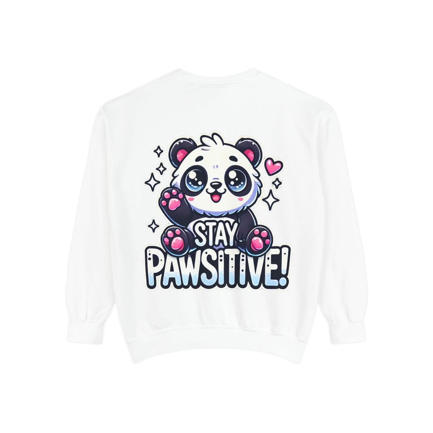 Pawsitive | Unisex Garment-Dyed Sweatshirt