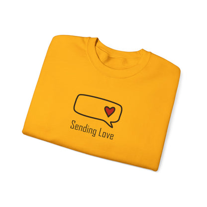 Sending Love_Unisex Heavy Blend™ Crewneck Sweatshirt