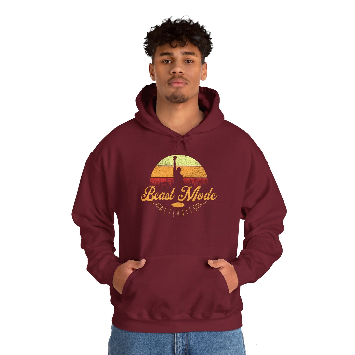 Beast Mode Activated | Unisex Heavy Blend™ Hooded Sweatshirt