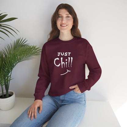 Just Chill | Unisex Heavy Blend™ Crewneck Sweatshirt