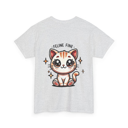 Feline Fine | Unisex Heavy Cotton Tee