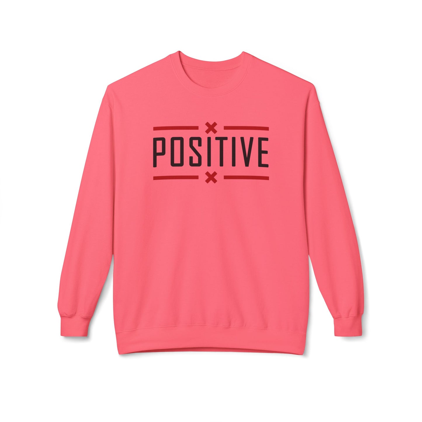 Positive_Unisex Midweight Softstyle Fleece Crewneck Sweatshirt