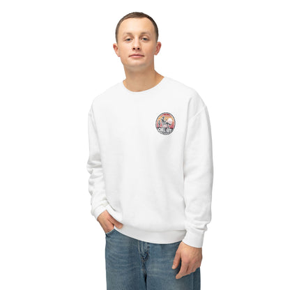Chill Cowboy | Unisex Lightweight Crewneck Sweatshirt