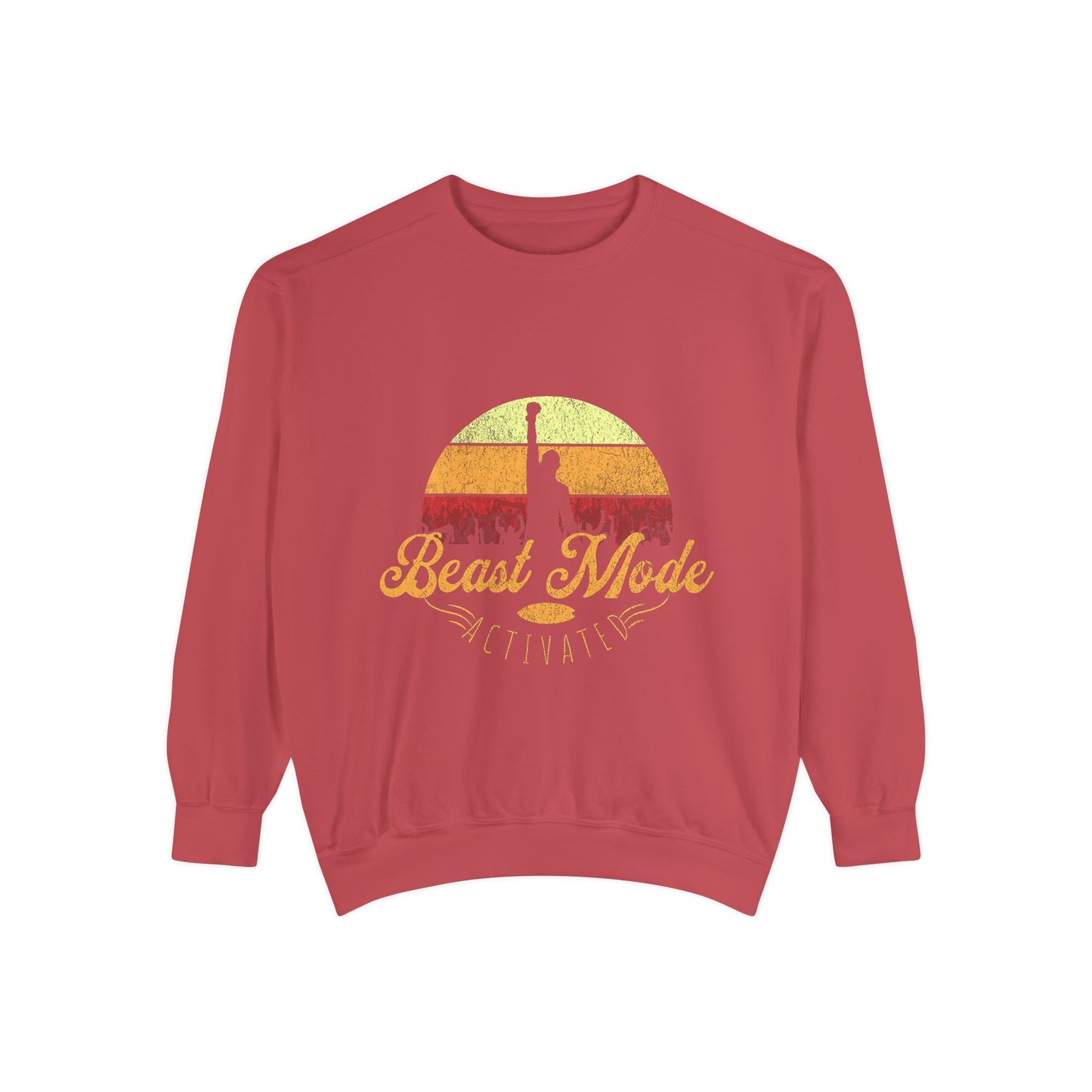 Beast Mode Activated | Unisex Garment-Dyed Sweatshirt