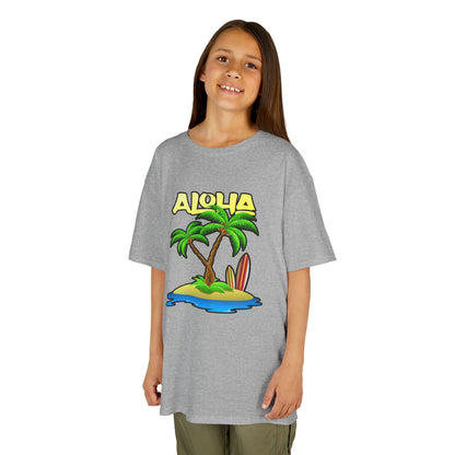 ALOHA | Kids Heavy Cotton™ Tee