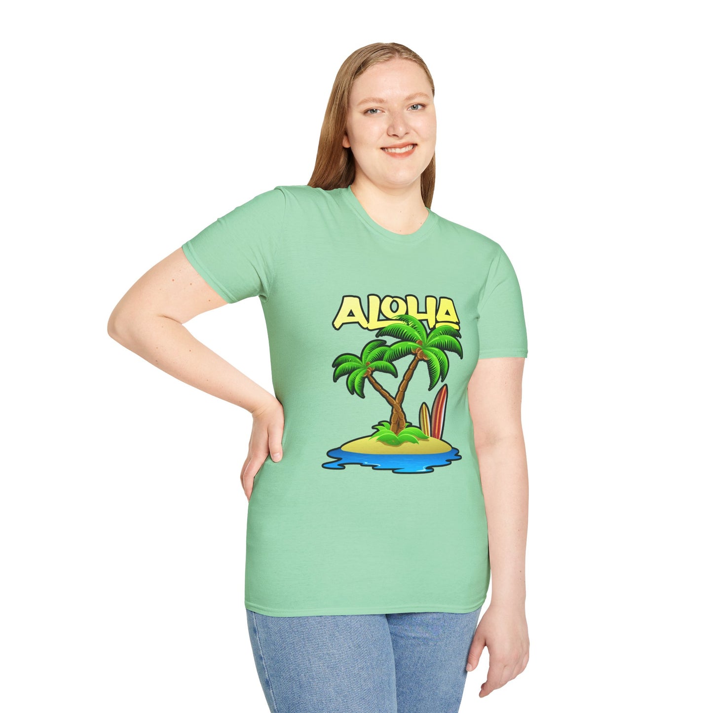 ALOHA | Unisex Softstyle T-Shirt