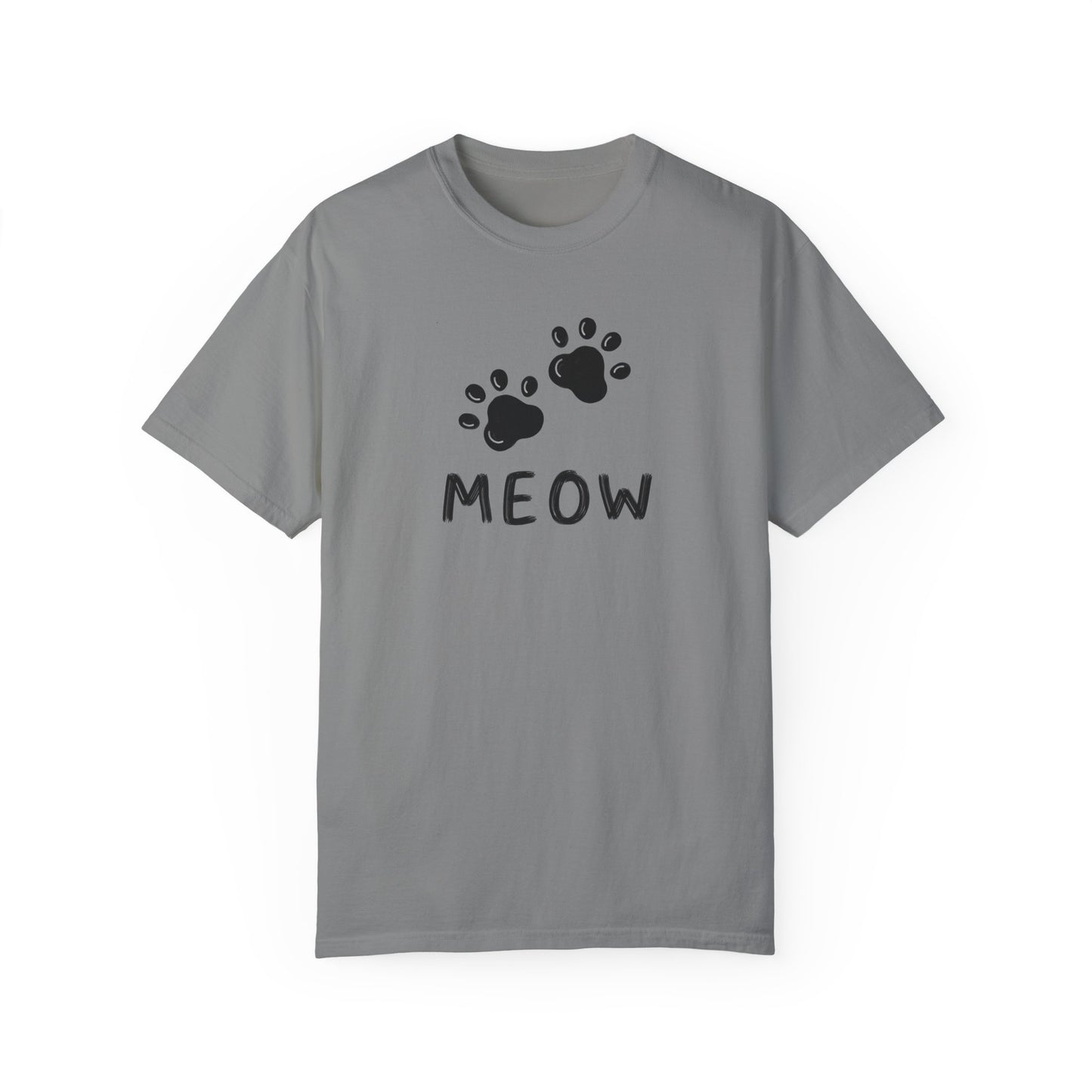 MEOW_Unisex Garment-Dyed T-shirt