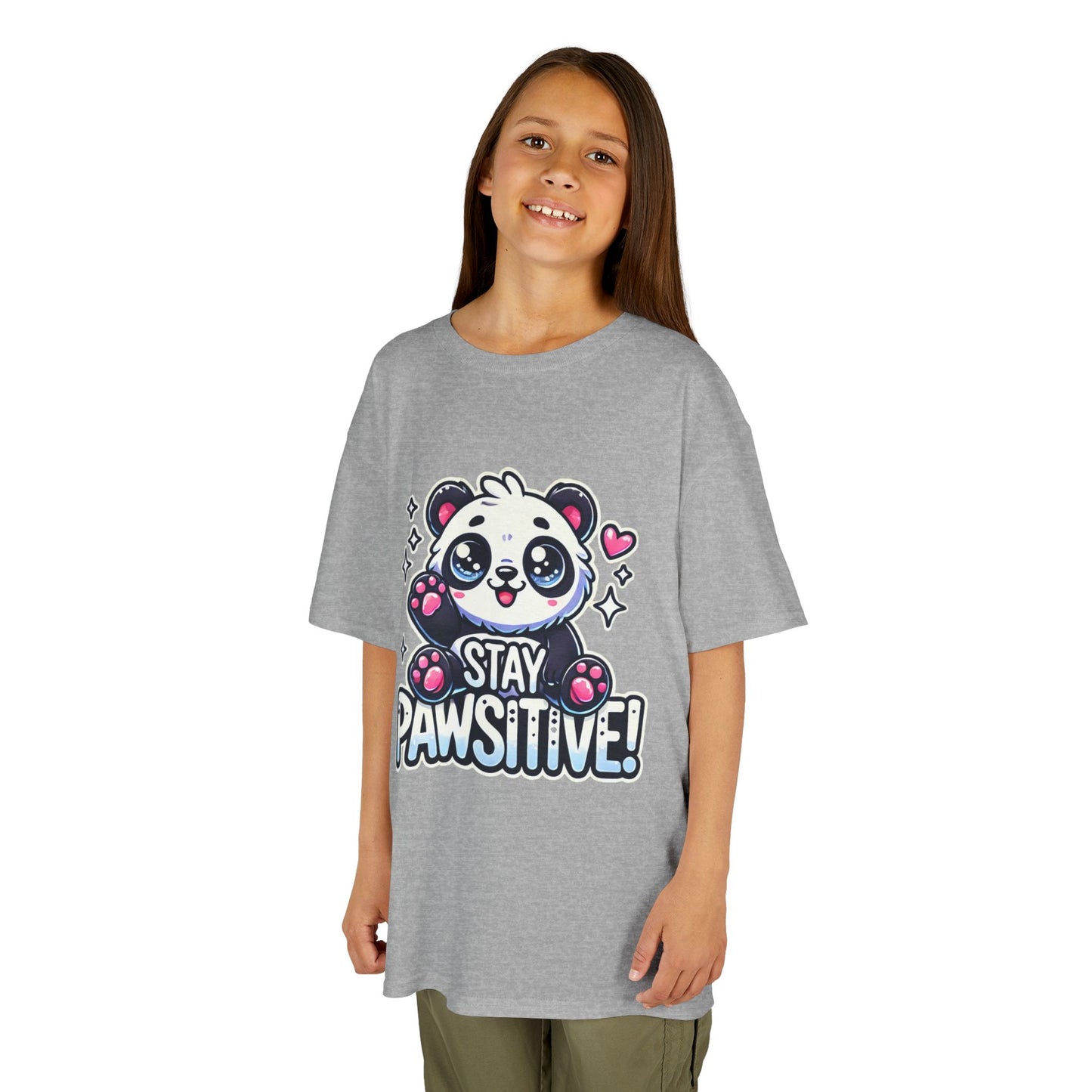 Pawsitive | Kids Heavy Cotton™ Tee