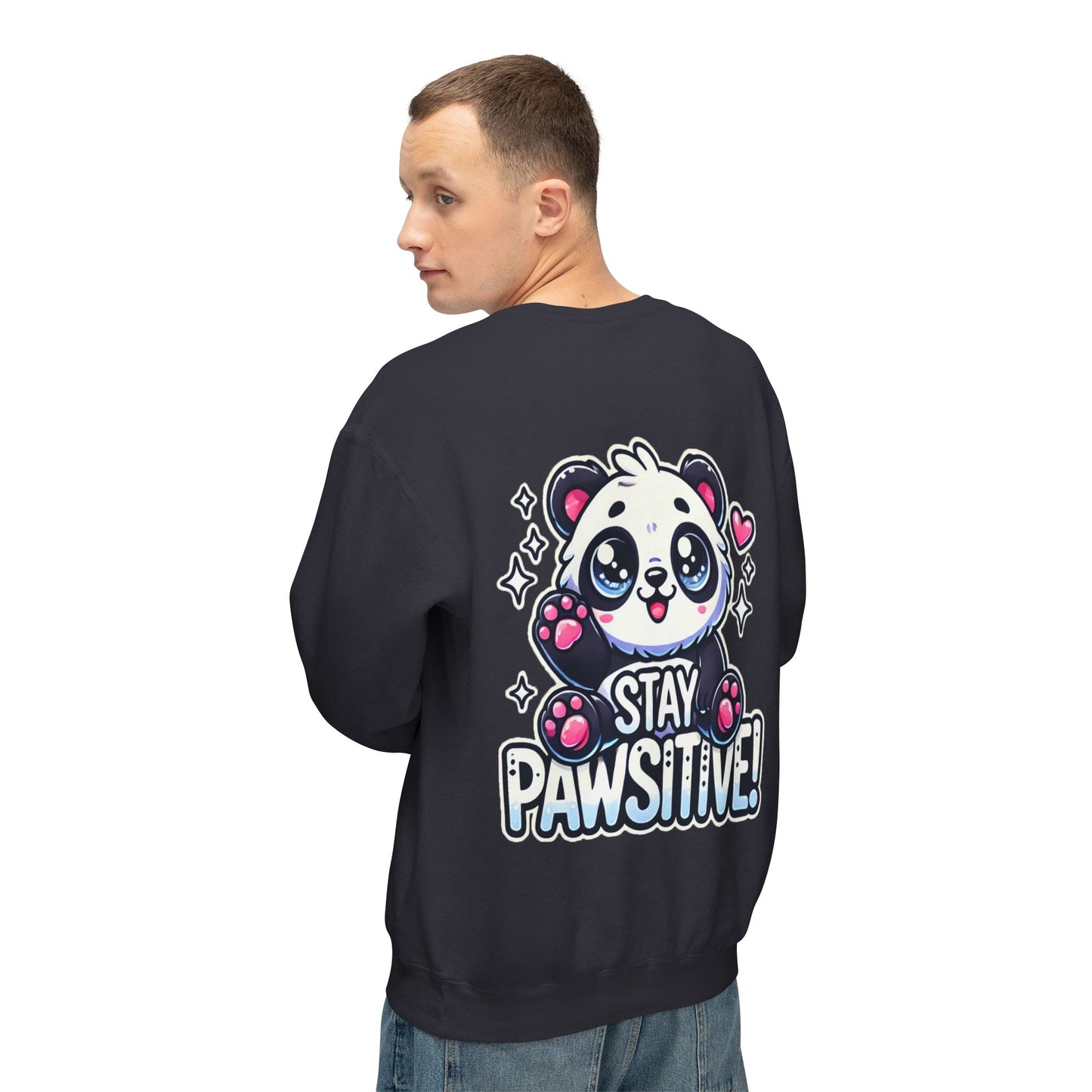 Pawsitive | Unisex Lightweight Crewneck Sweatshirt