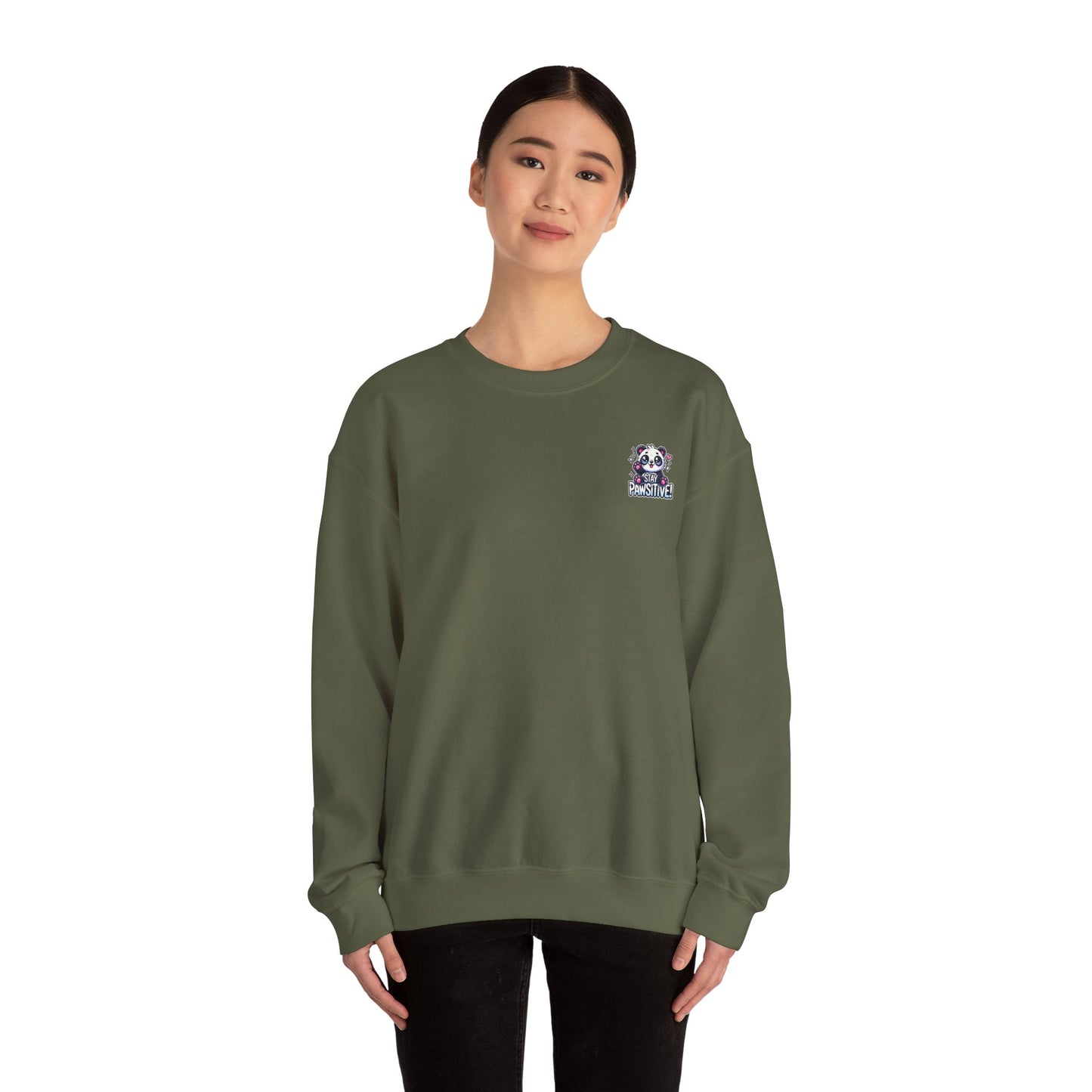Pawsitive | Unisex Heavy Blend™ Crewneck Sweatshirt