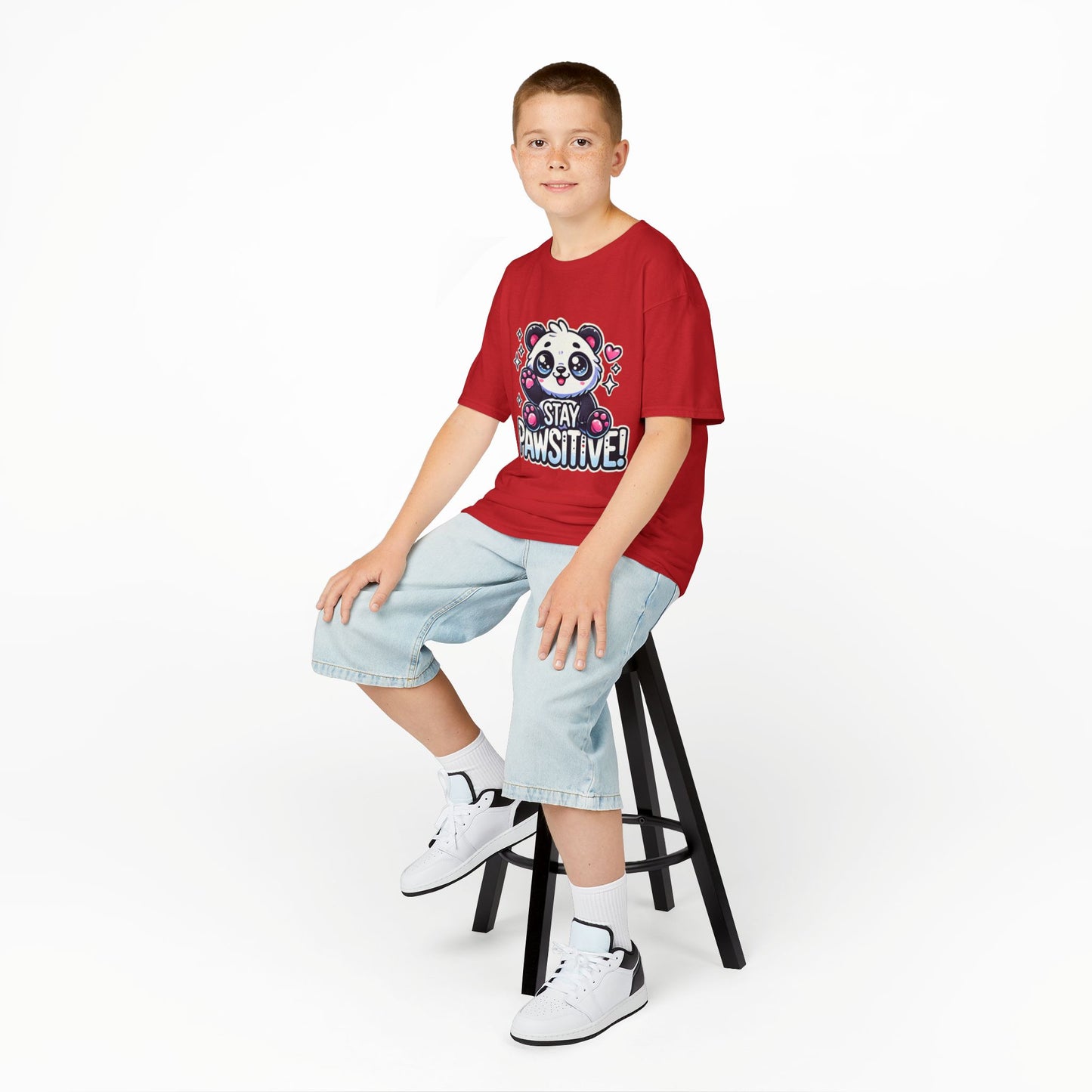 Pawsitive | Kids Heavy Cotton™ Tee