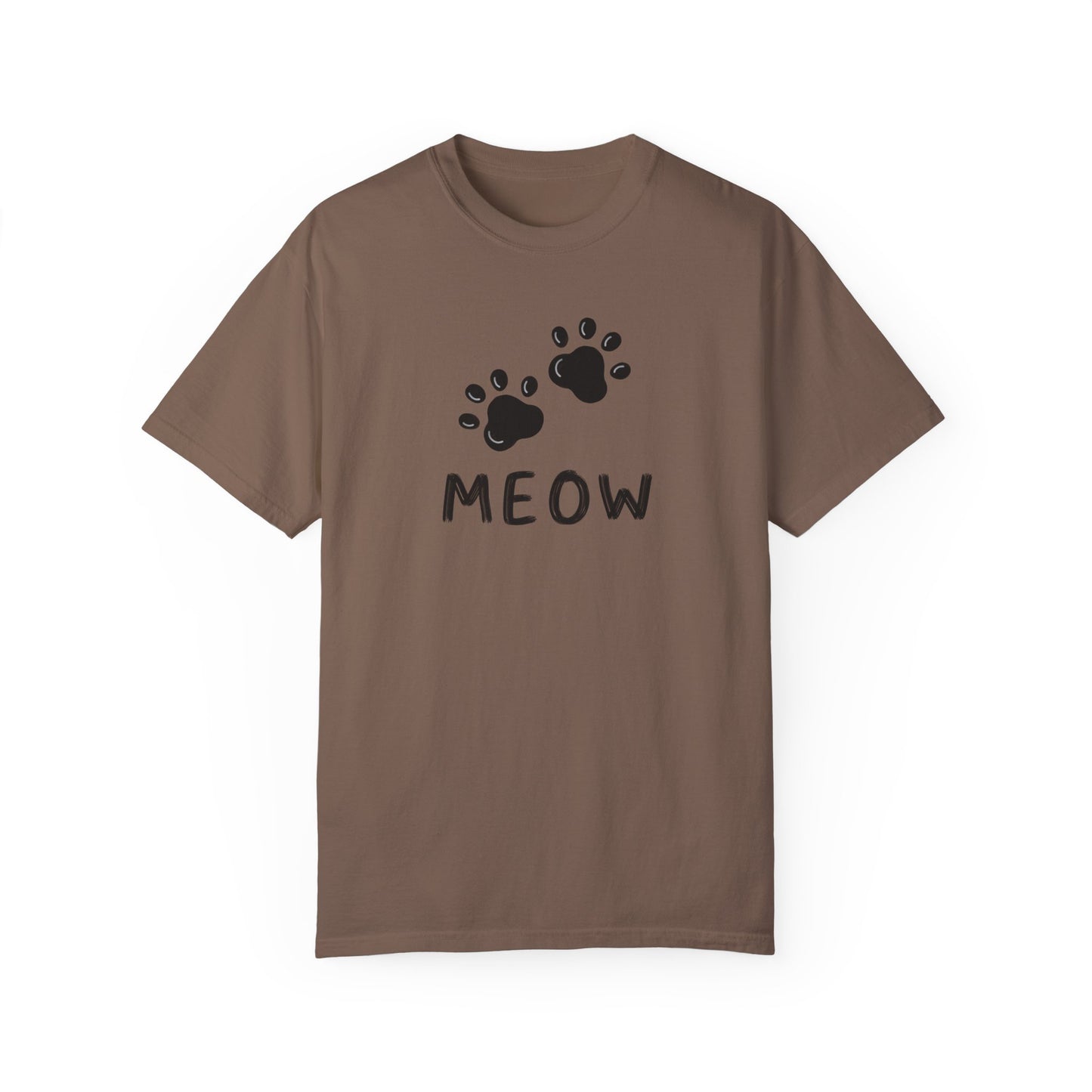 MEOW_Unisex Garment-Dyed T-shirt