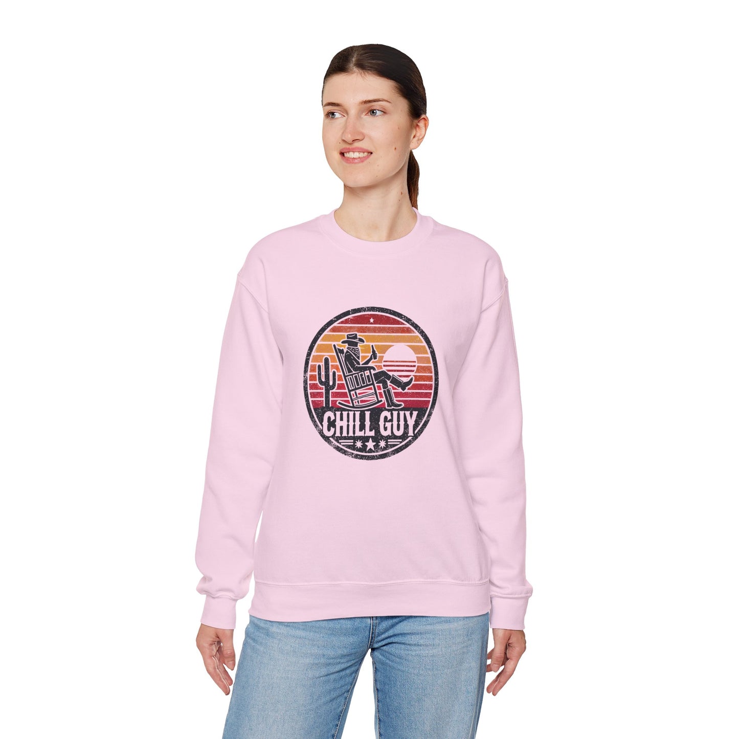 Chill Cowboy | Unisex Heavy Blend™ Crewneck Sweatshirt