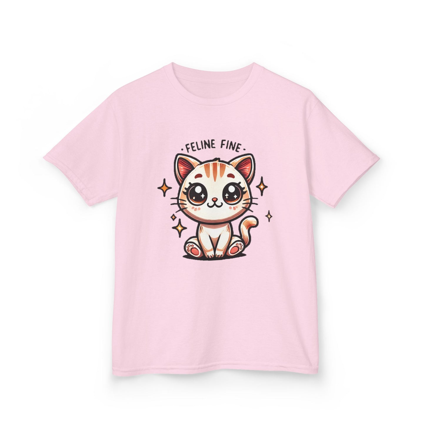 Feline Fine | Kids Heavy Cotton™ Tee