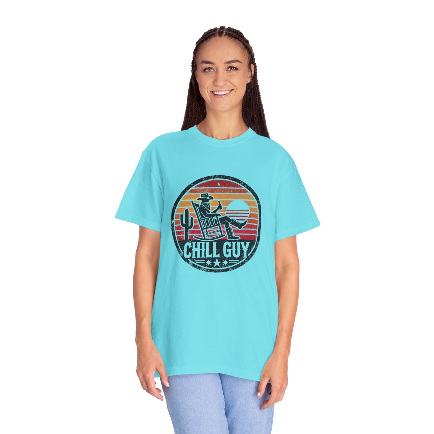 Chill Cowboy | Unisex Garment-Dyed T-shirt