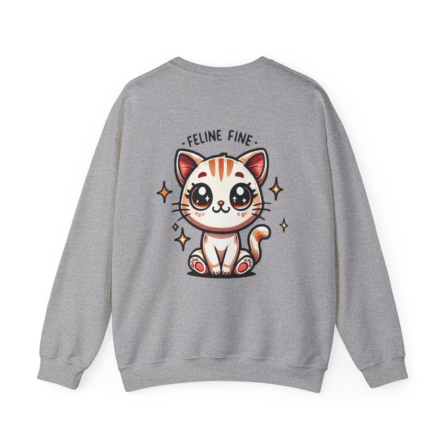 Feline Fine | Unisex Heavy Blend™ Crewneck Sweatshirt