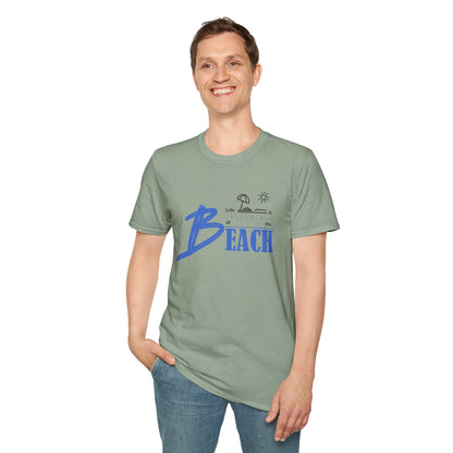 Life is Better at the Beach | Unisex Softstyle T-Shirt