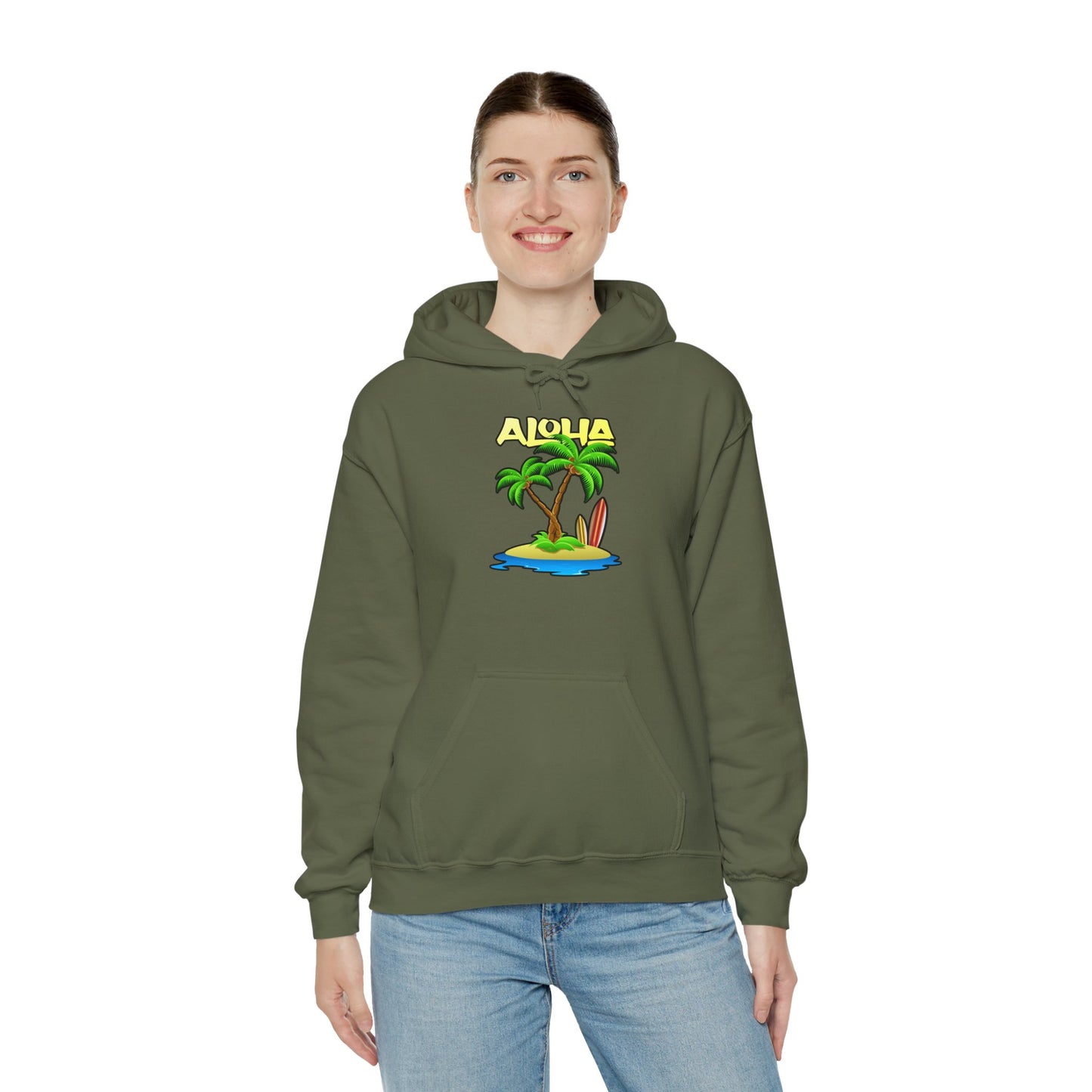ALOHA | Unisex Heavy Blend™ Hooded Sweatshirt