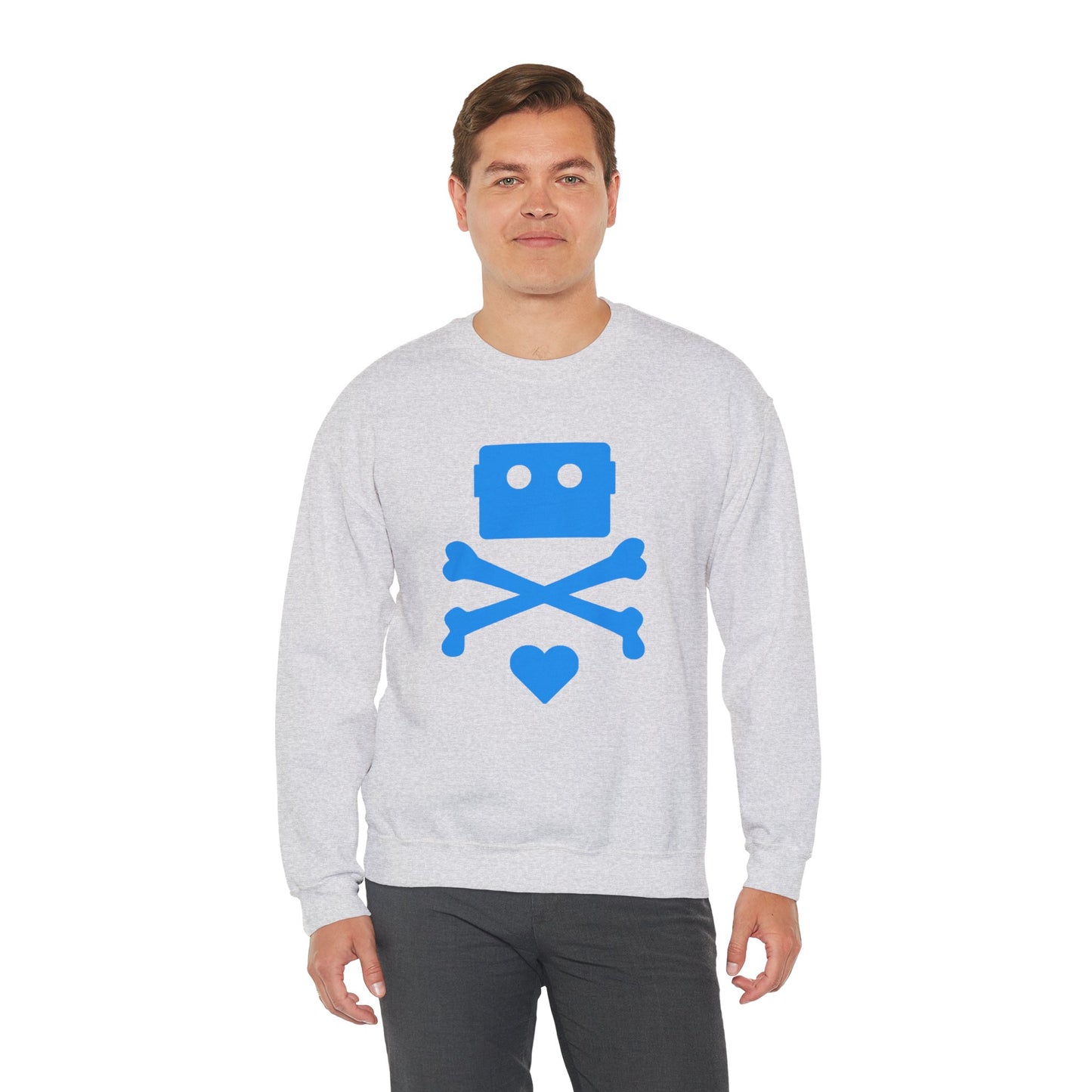 Zima Blue | Unisex Heavy Blend™ Crewneck Sweatshirt