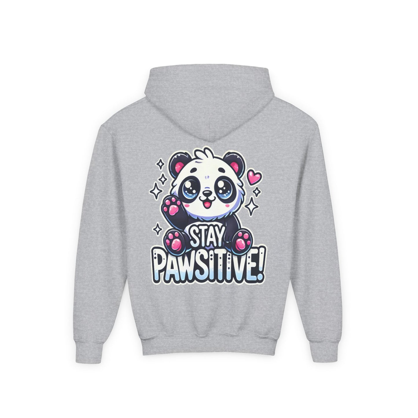 Pawsitive | Youth Heavy Blend Hooded Sweatshirt
