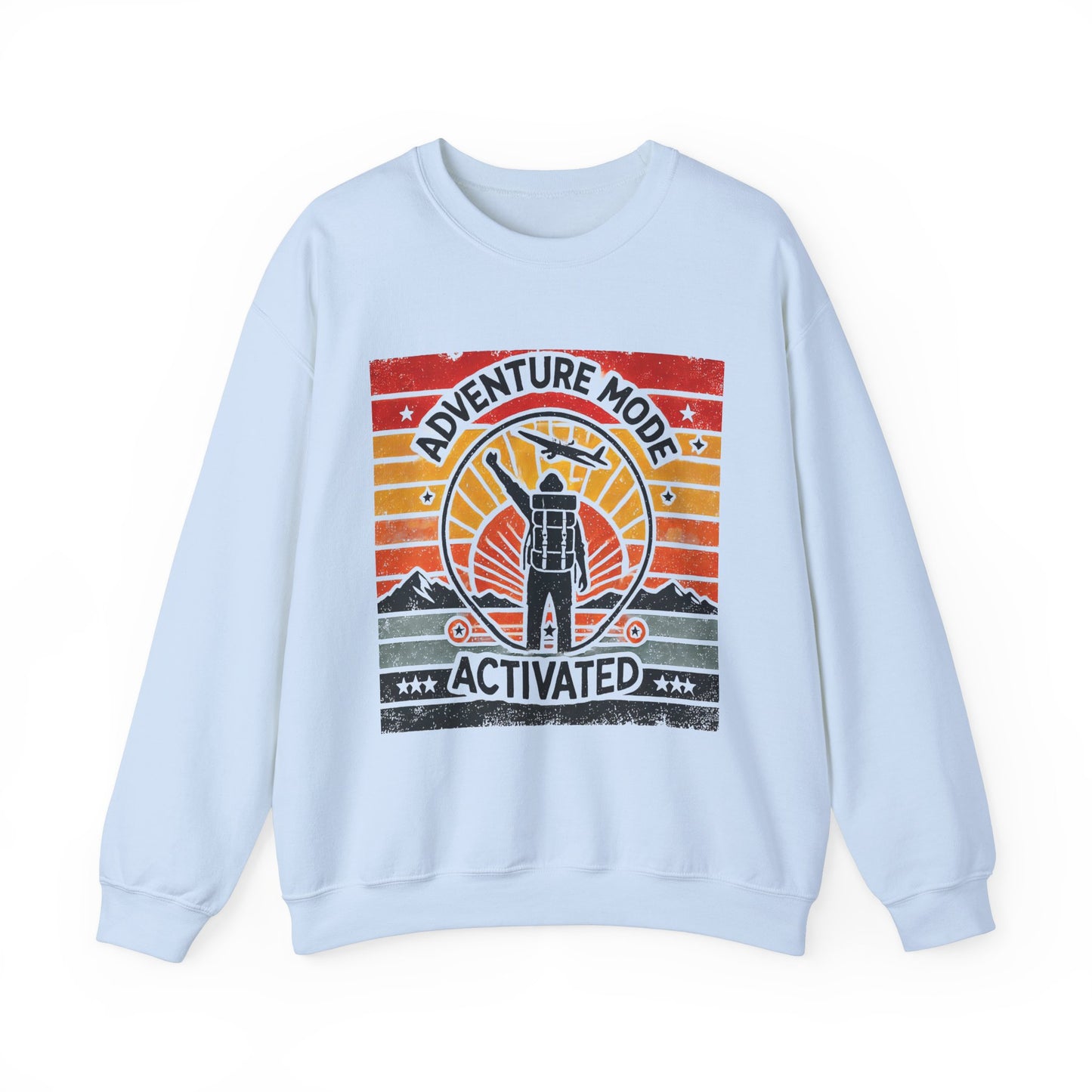 Adventure Mode Activated | Unisex Heavy Blend™ Crewneck Sweatshirt