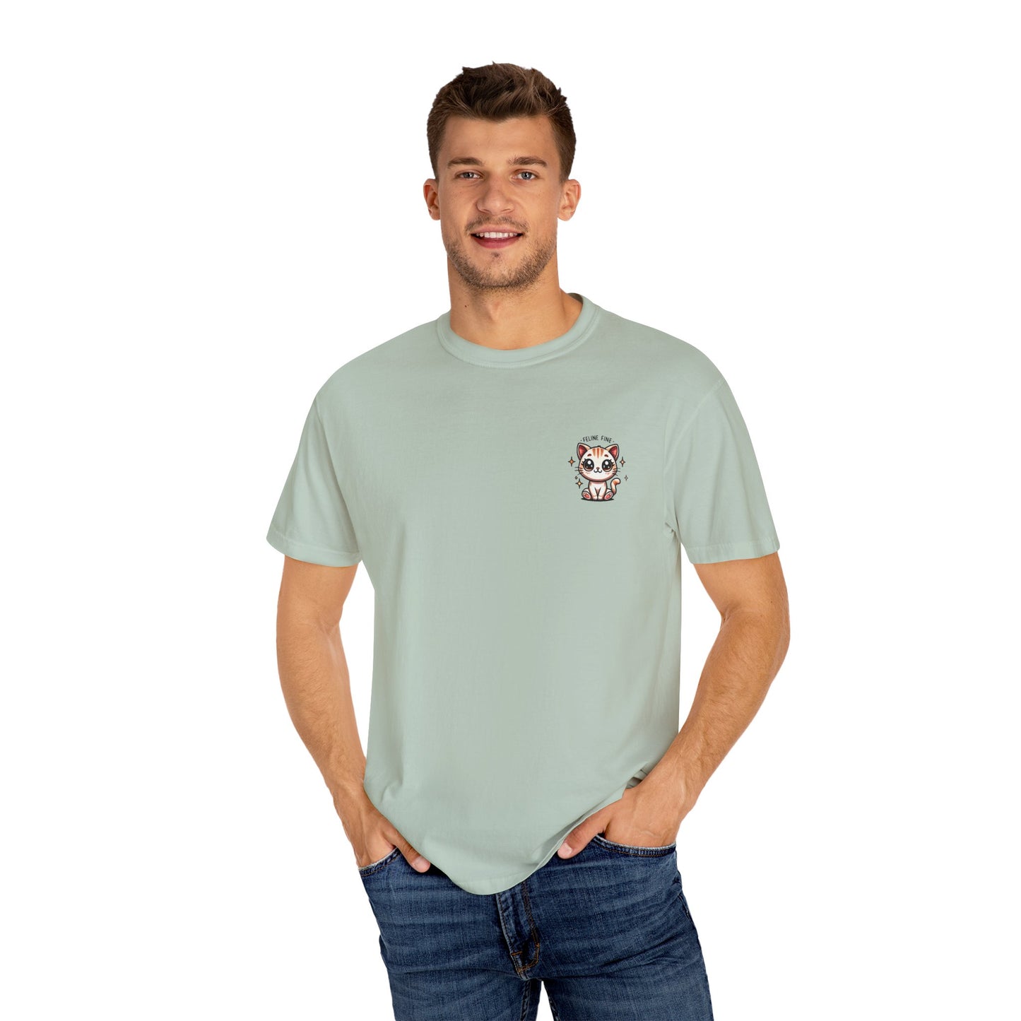 Feline Fine | Unisex Garment-Dyed T-shirt