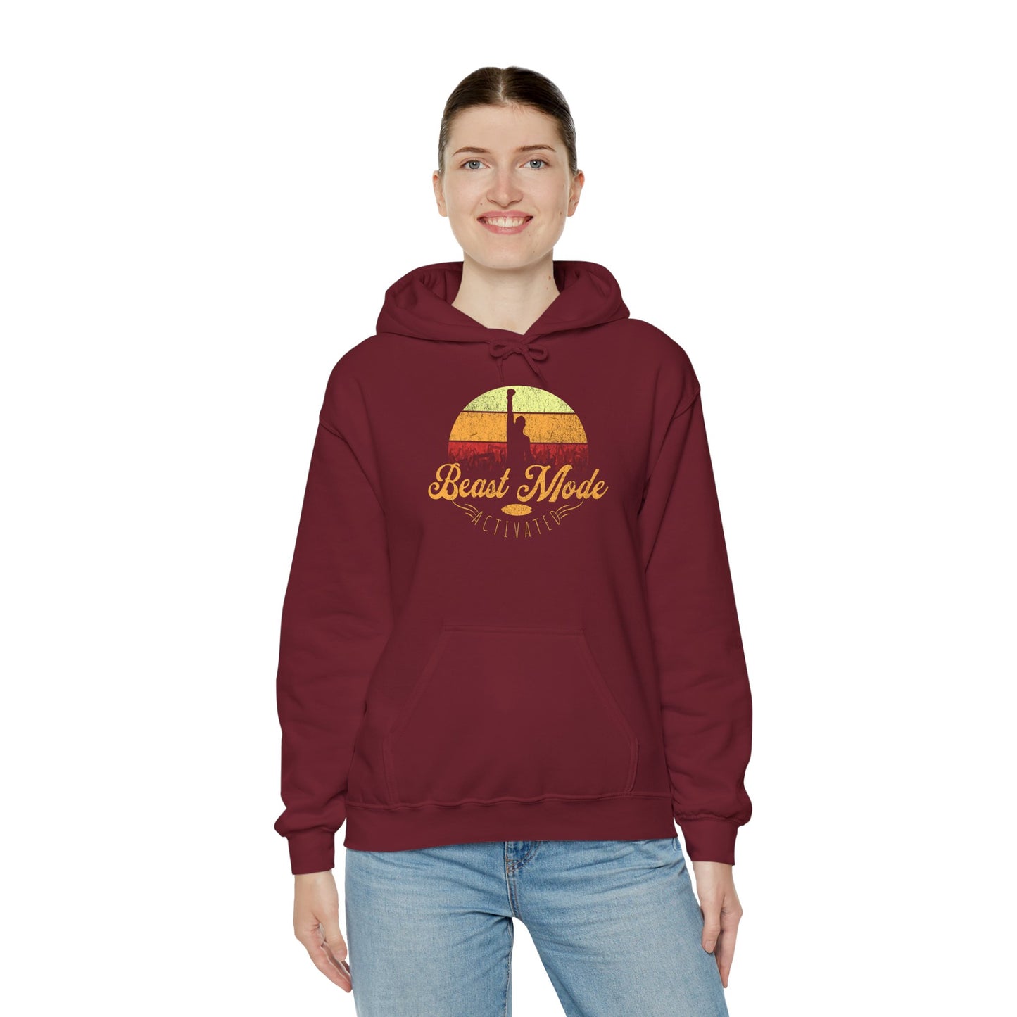 Beast Mode Activated | Unisex Heavy Blend™ Hooded Sweatshirt