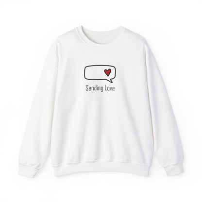 Sending Love_Unisex Heavy Blend™ Crewneck Sweatshirt