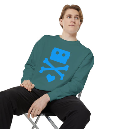 Zima Blue | Garment-Dyed Sweatshirt