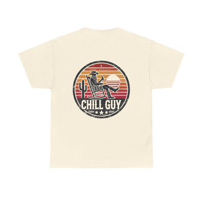 Chill Cowboy | Unisex Heavy Cotton Tee