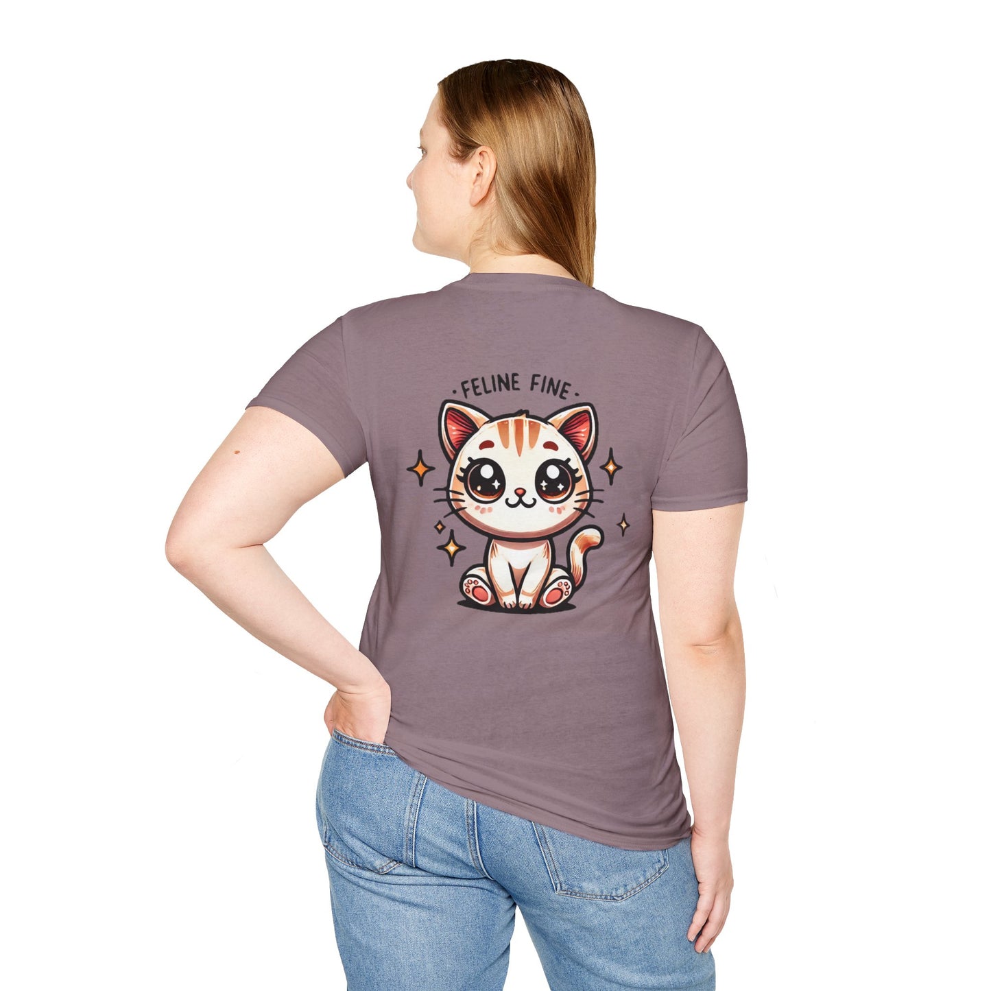 Feline Fine | Unisex Softstyle T-Shirt