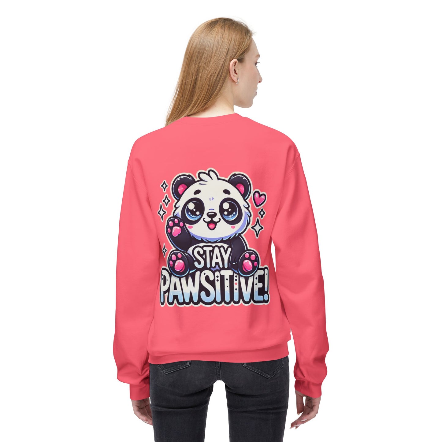 Pawsitive | Unisex Midweight Softstyle Fleece Crewneck Sweatshirt