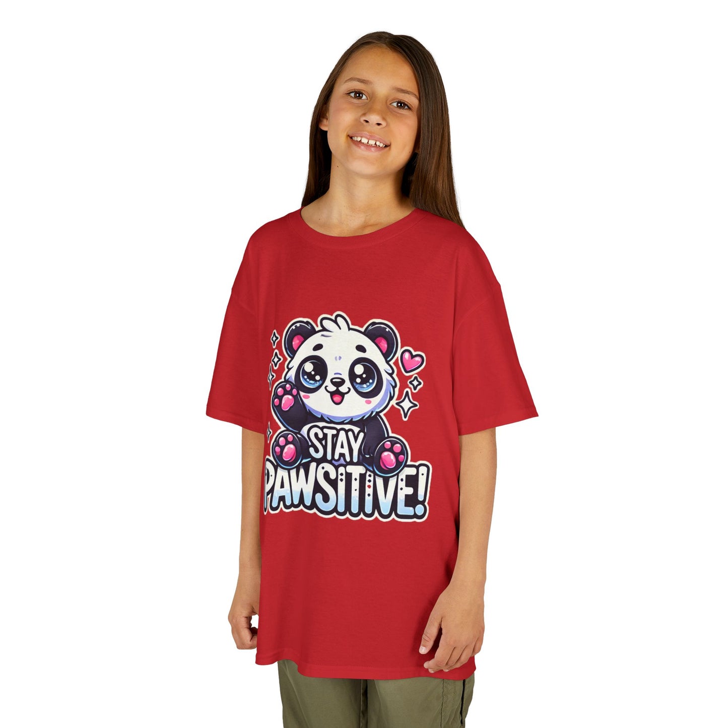 Pawsitive | Kids Heavy Cotton™ Tee