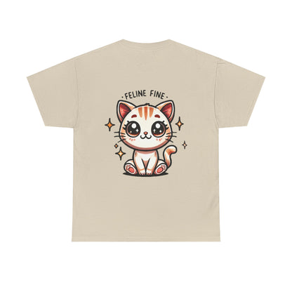 Feline Fine | Unisex Heavy Cotton Tee