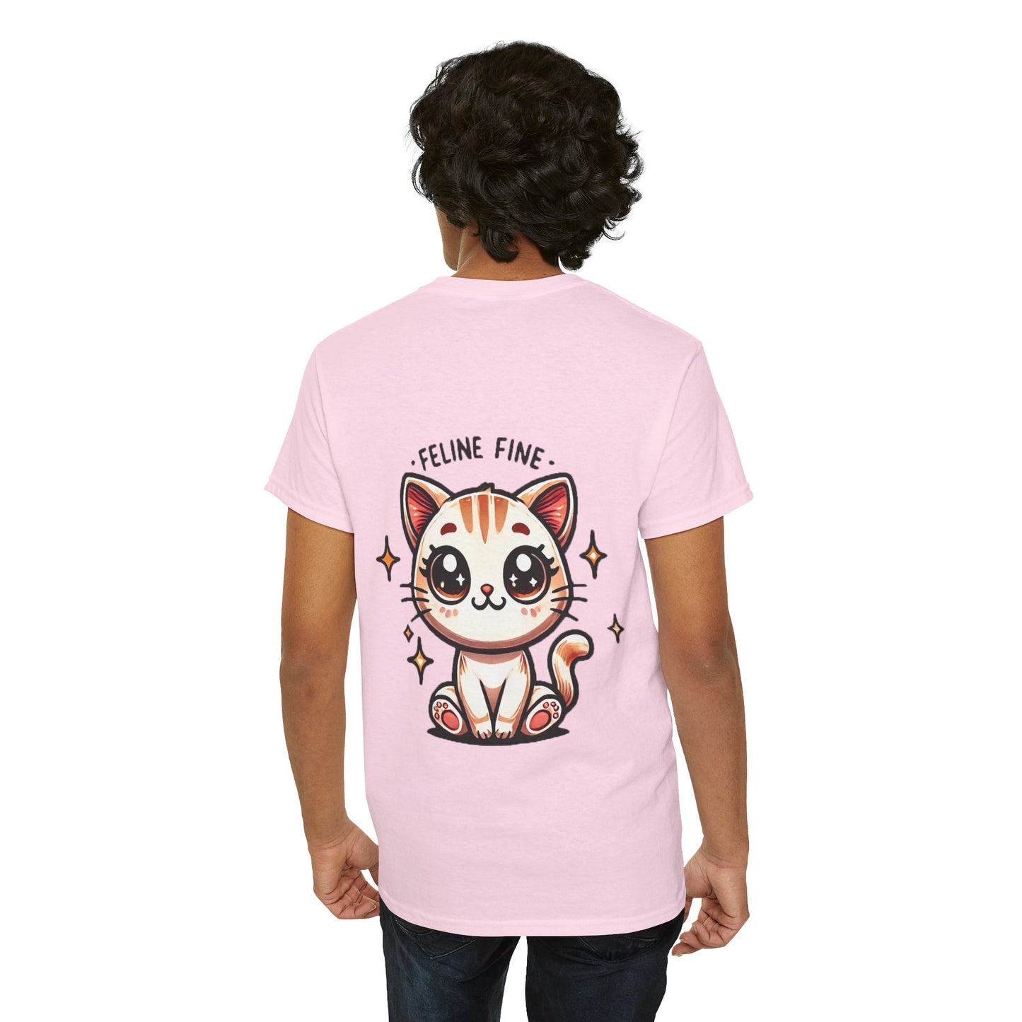 Feline Fine | Unisex Heavy Cotton Tee