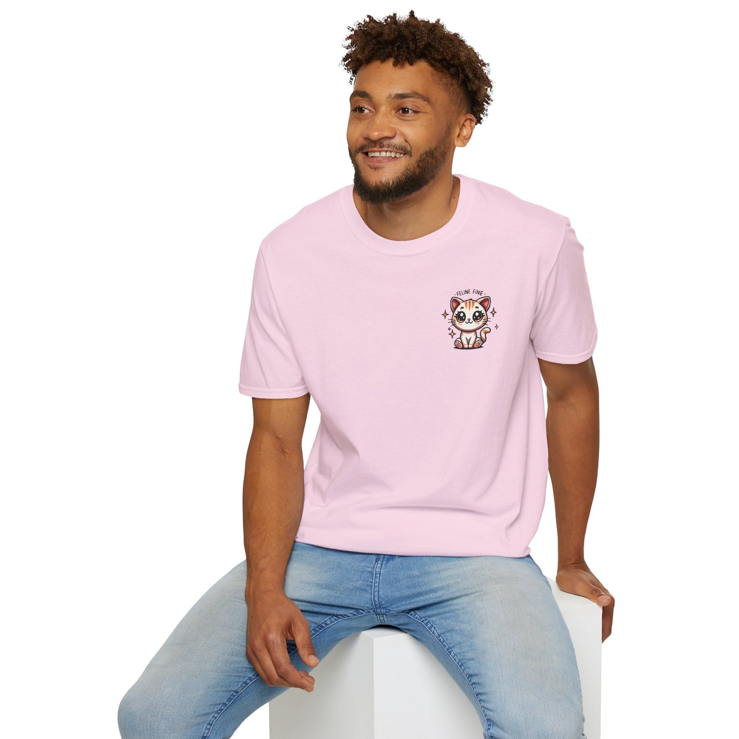 Feline Fine | Unisex Softstyle T-Shirt