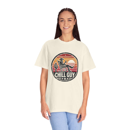 Chill Cowboy | Unisex Garment-Dyed T-shirt